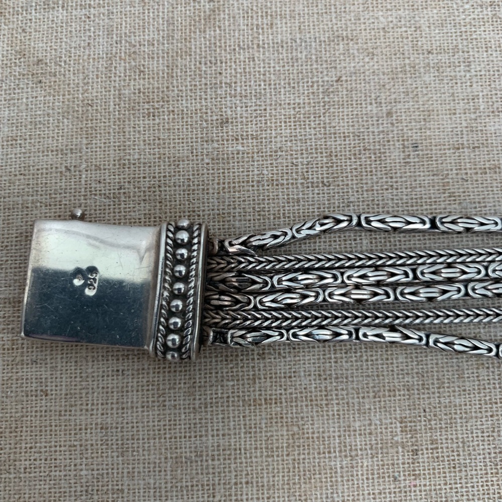 Silver Multi-Strand Bracelet